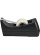 Business Source 32954 Desktop Tape Dispenser, 1" core, plastic, Black, Each